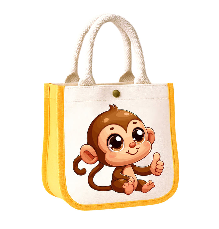 Monkey Kids Tote Bag