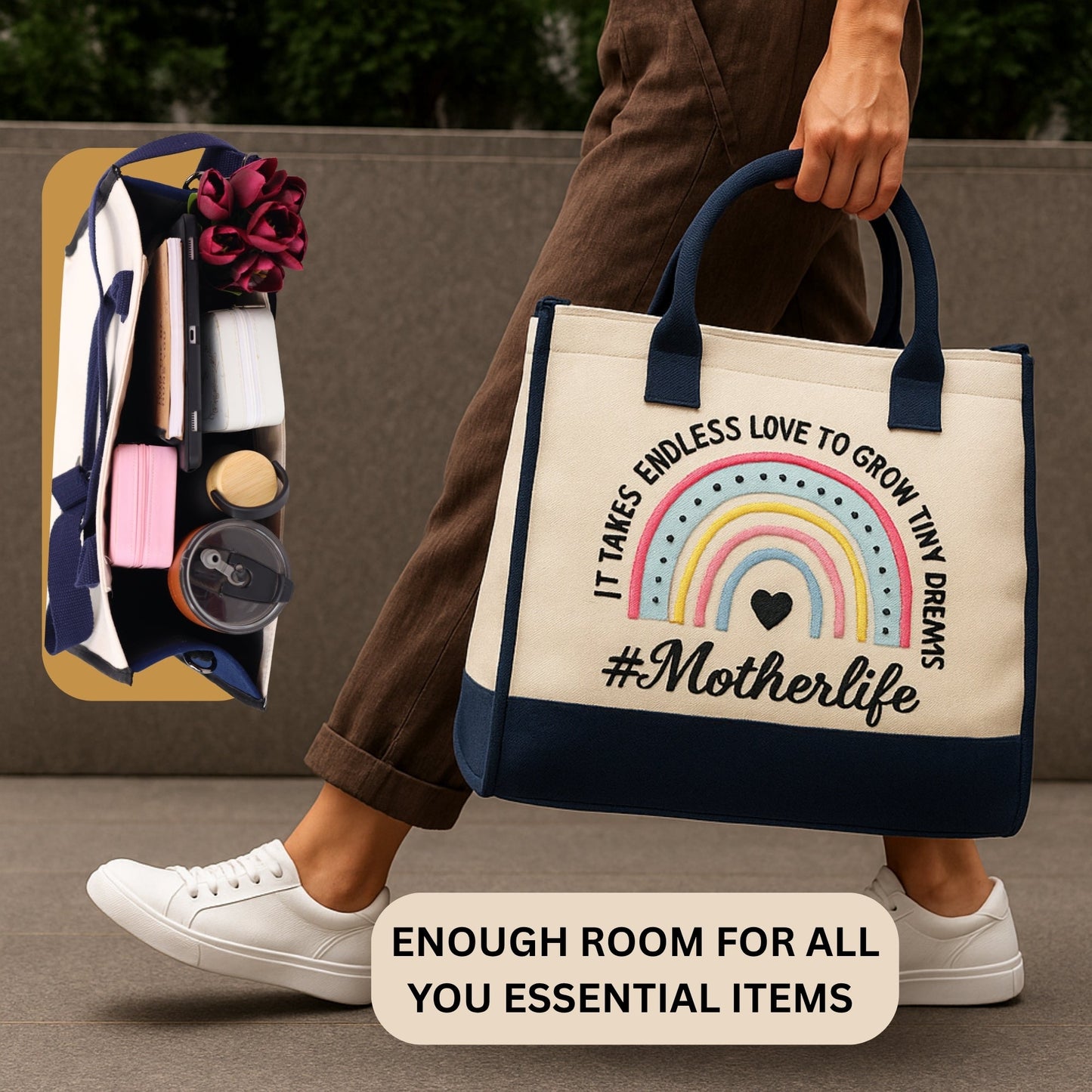 Mother Life Tote Bag