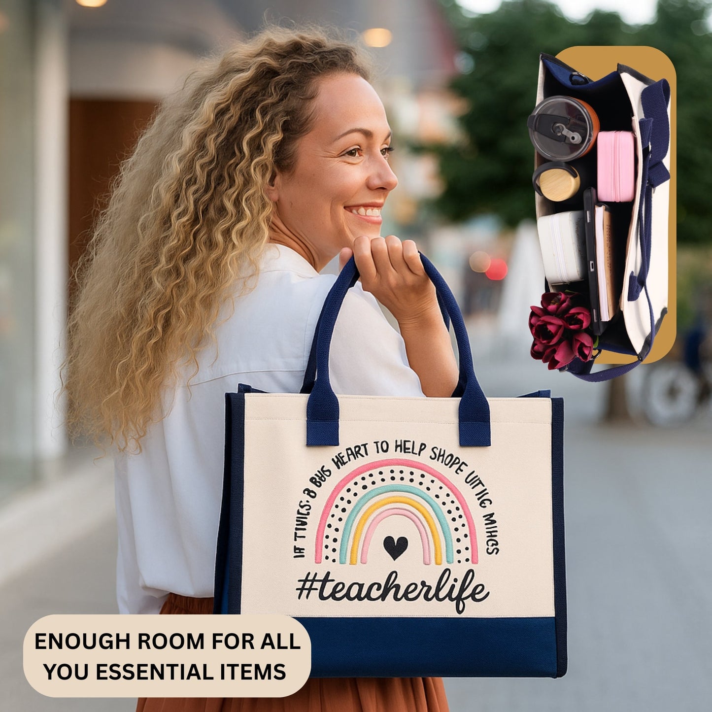 Teacher Life Tote Bag