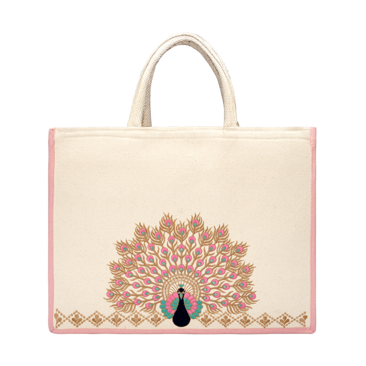 Peacock Hamper Bag