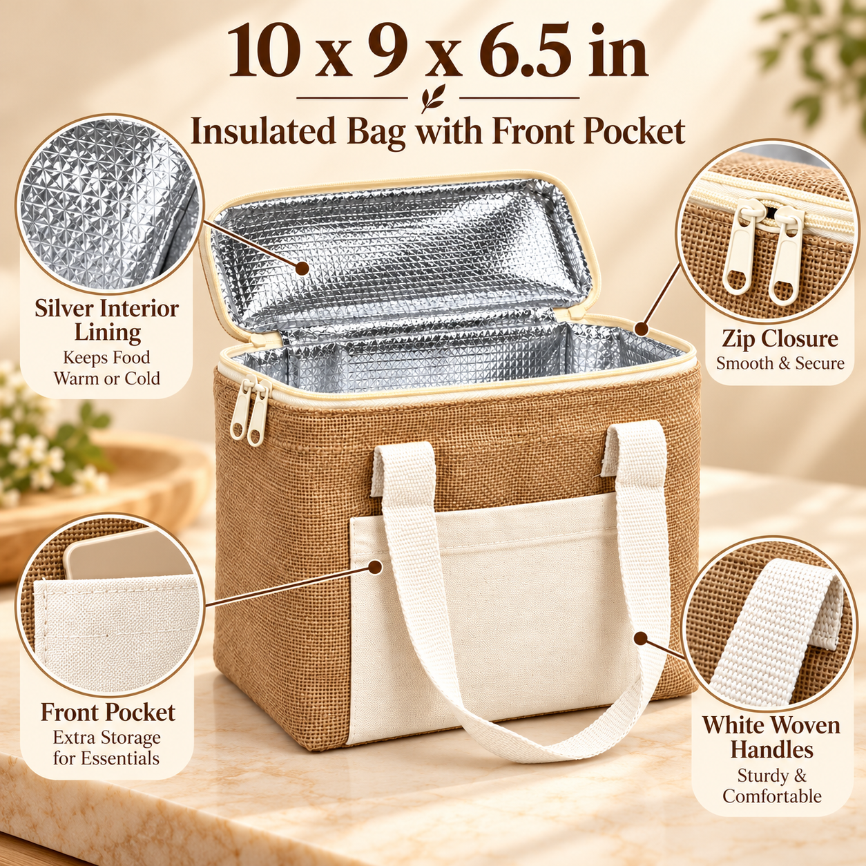 Insulated Lunch & Cooler Bag Sample Kit