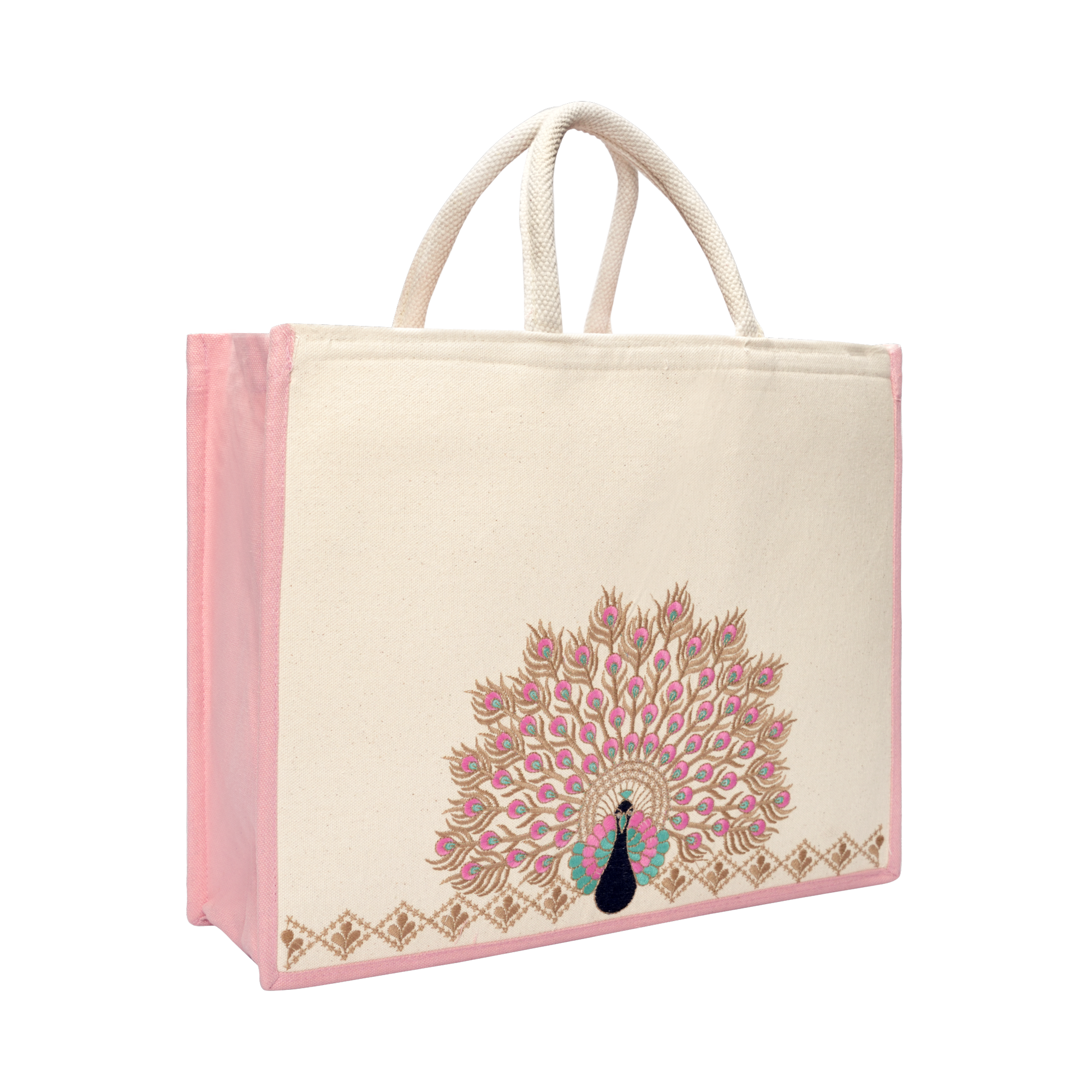 Peacock Hamper Bag