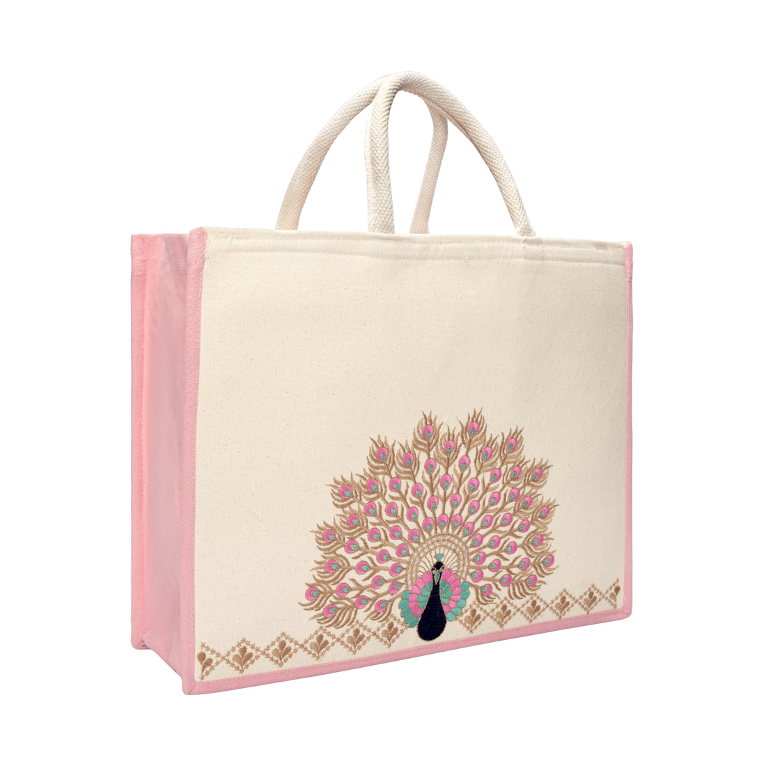 Peacock Hamper Bag