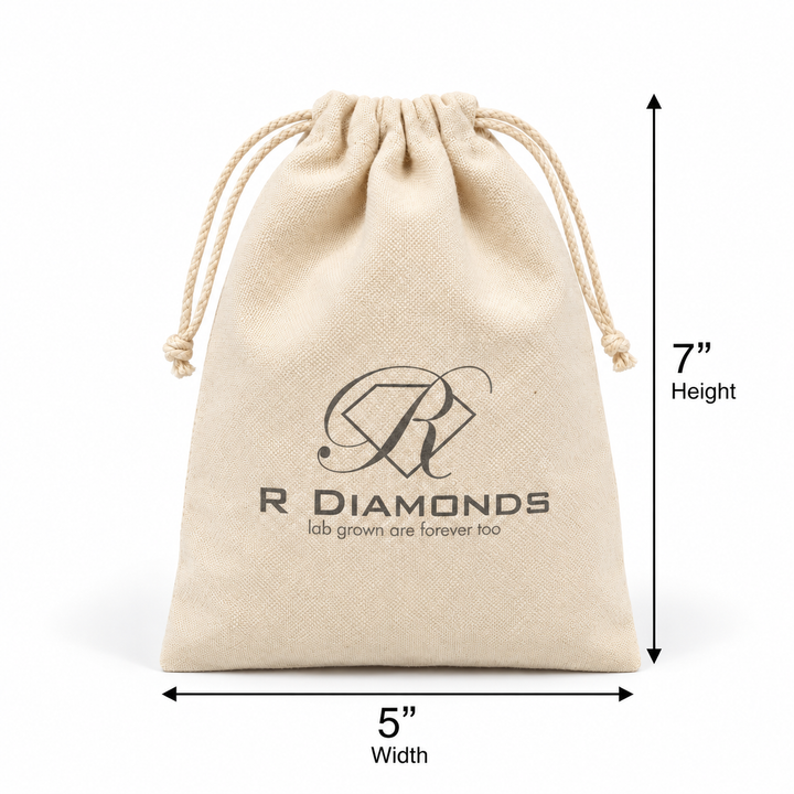 5x7 Inch Cotton Drawstring Bag | 220GSM