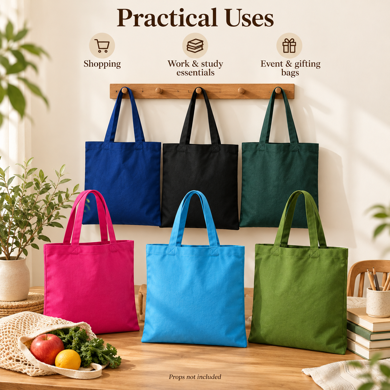 150 & 350 GSM Cotton Tote Bag Sample Kit