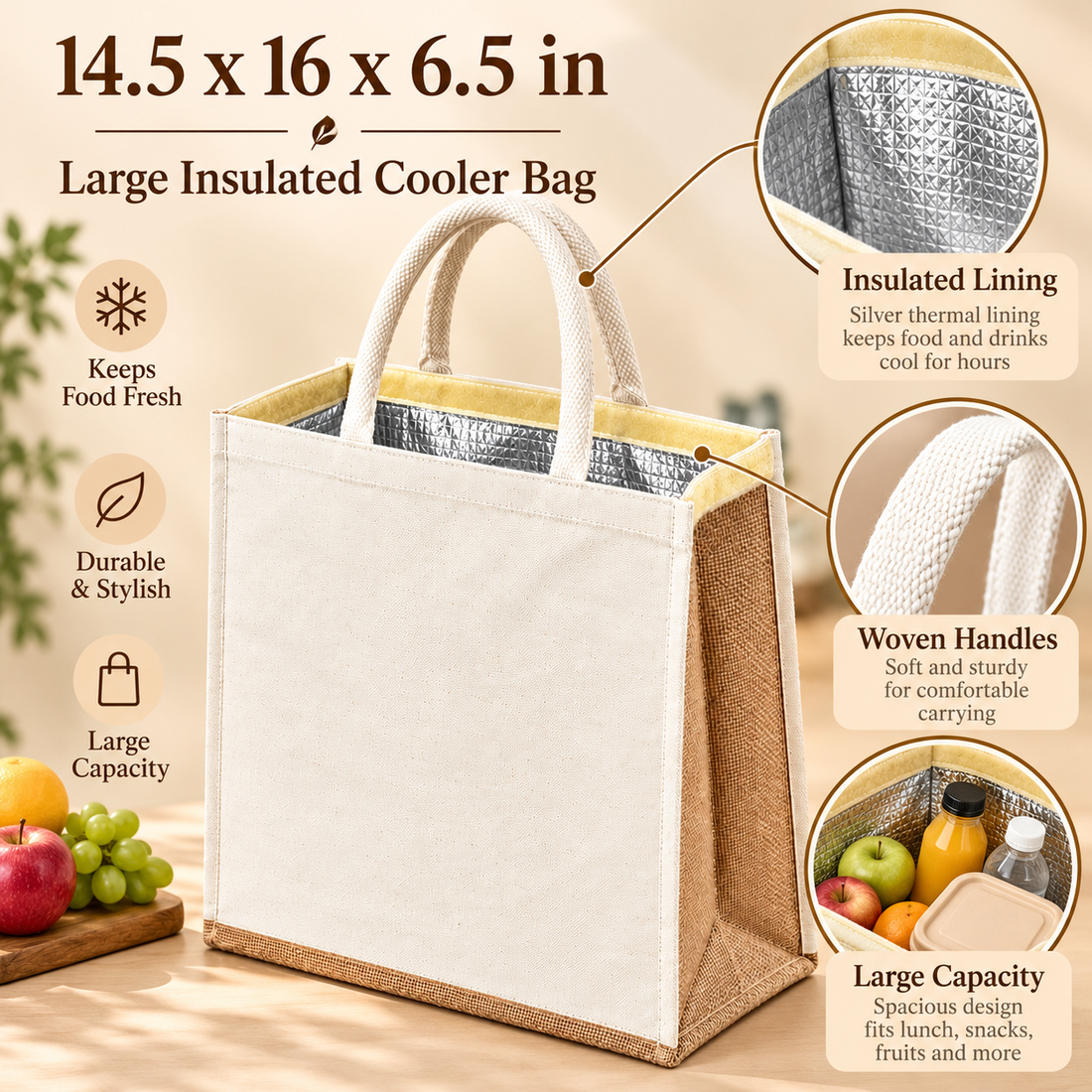 Insulated Lunch & Cooler Bag Sample Kit