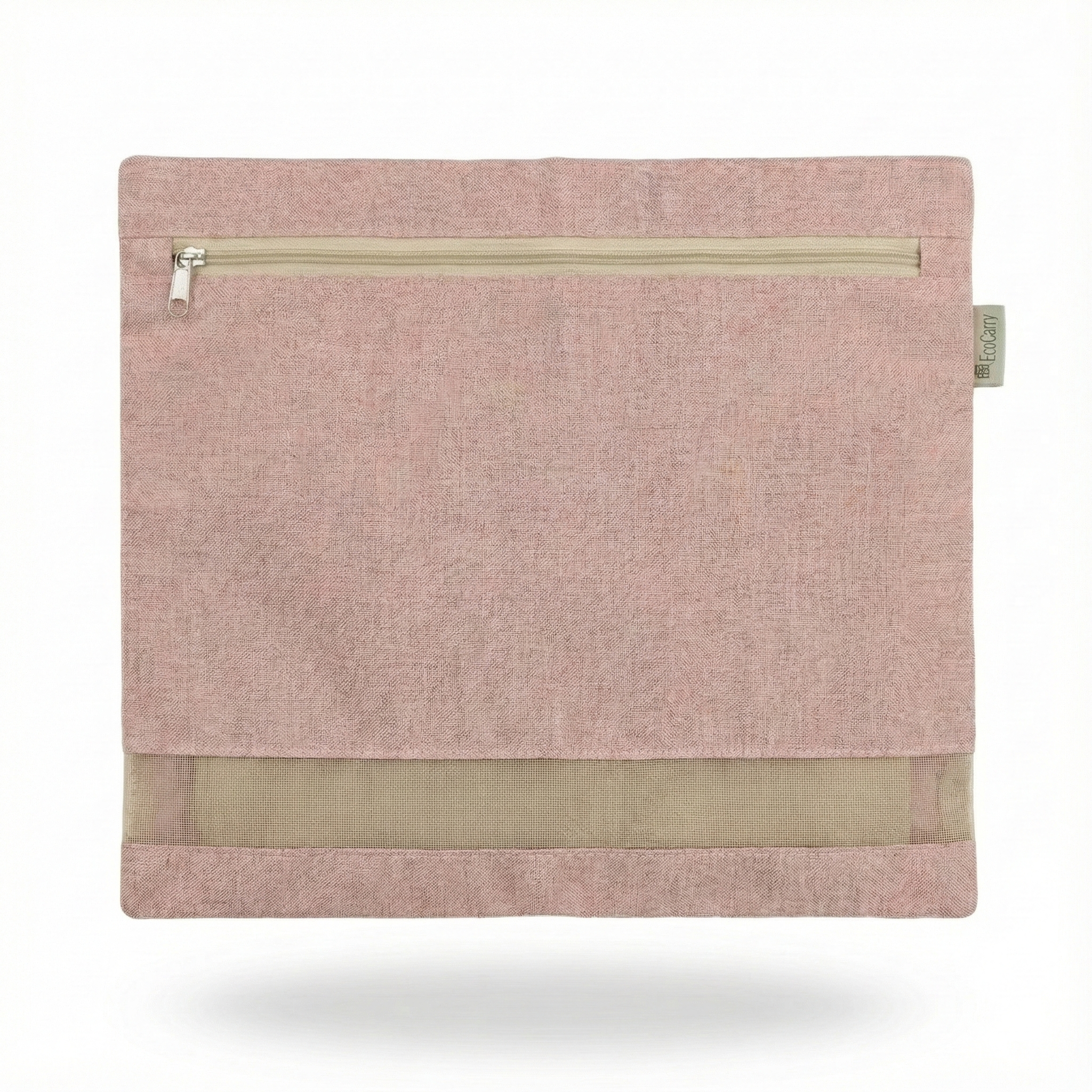 Pastel Pink Cotton Saree Cover