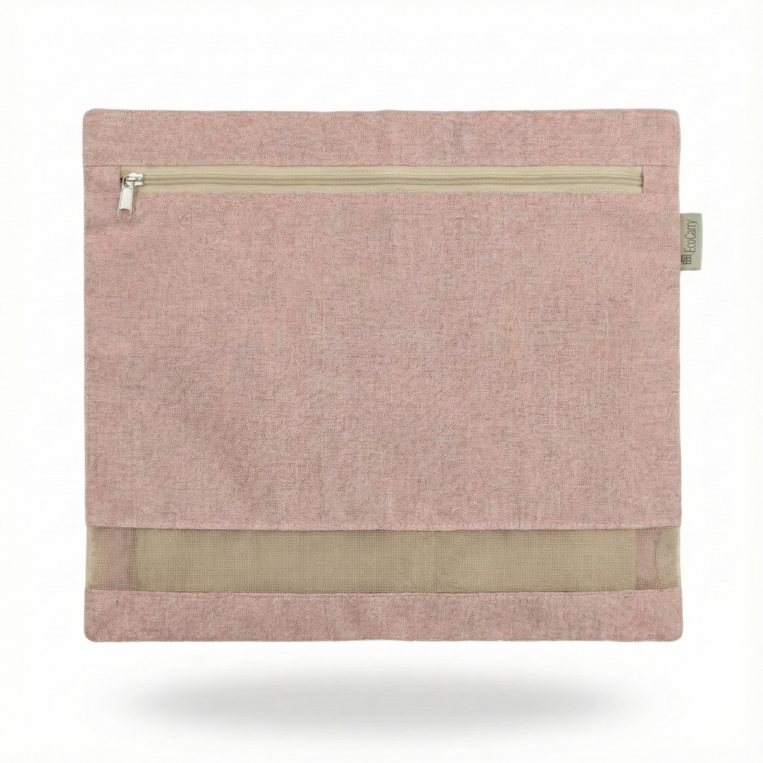 Pastel Pink Cotton Saree Cover