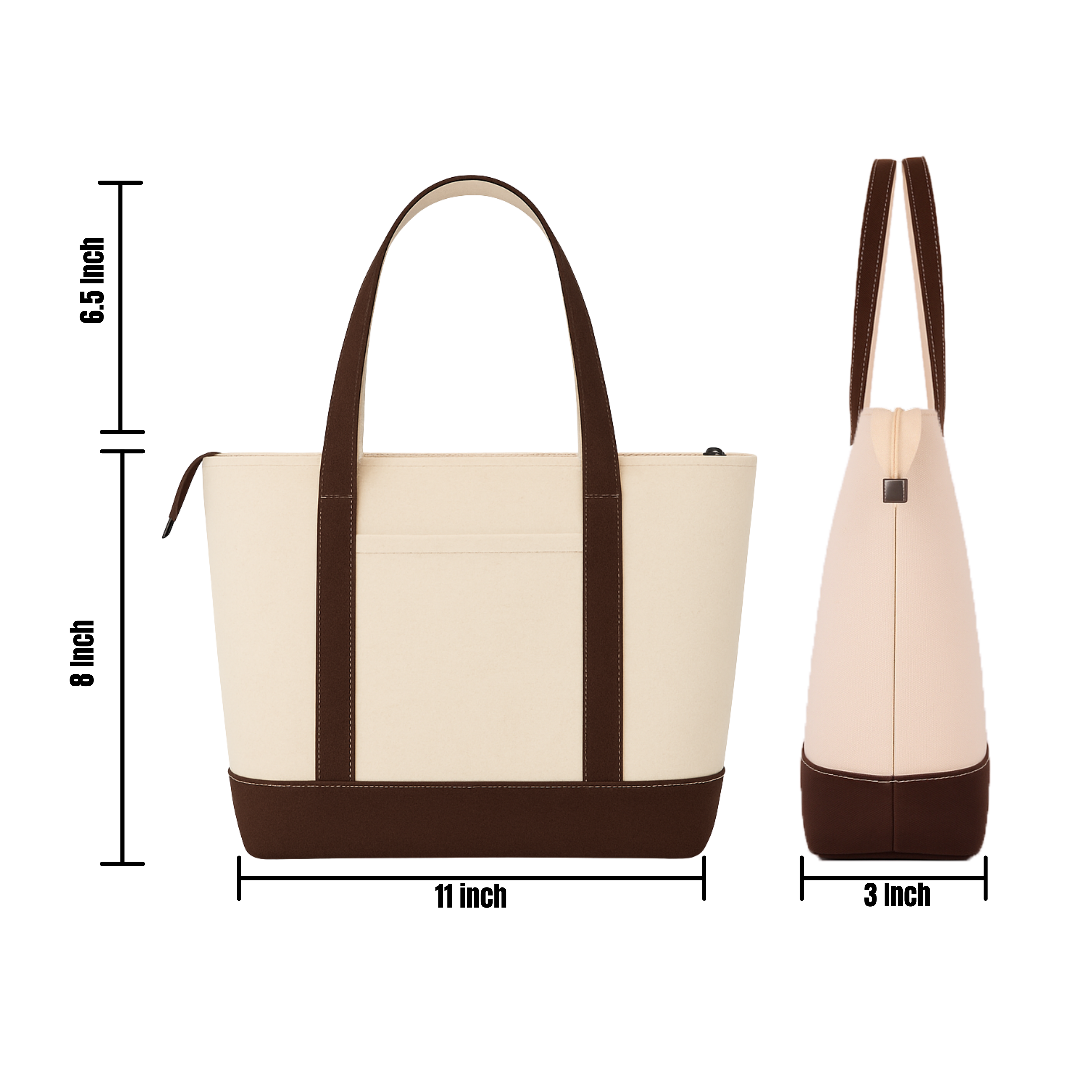 Brown Classic Women Handbag - Mini