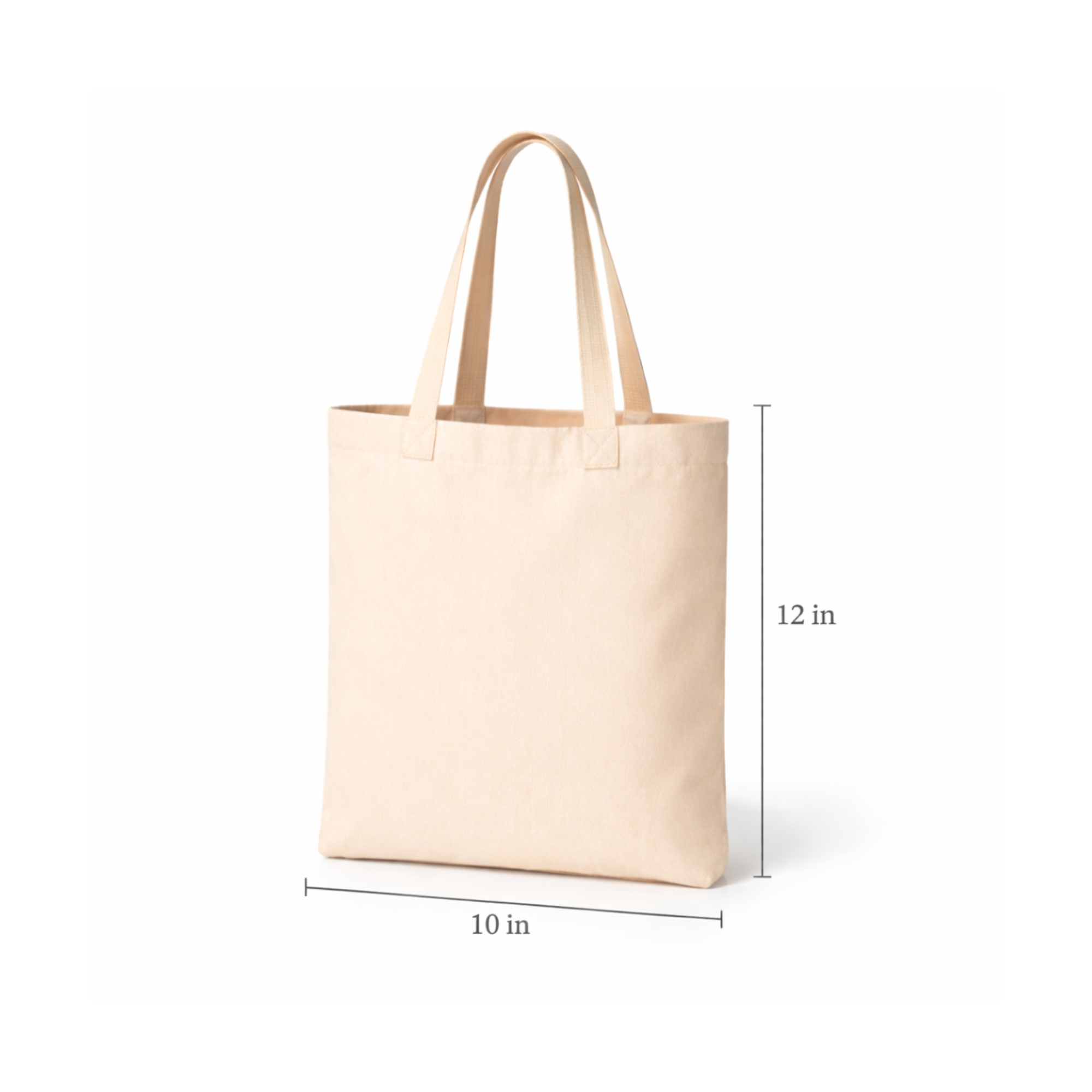 10x12 Inch Cotton Tote Bag | 150 GSM