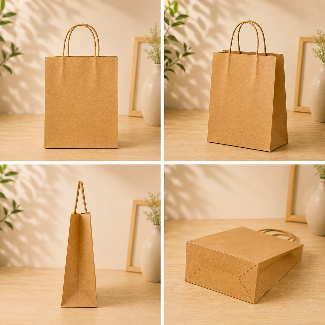 10x14x5 Kraft Paper Bag | 110 GSM