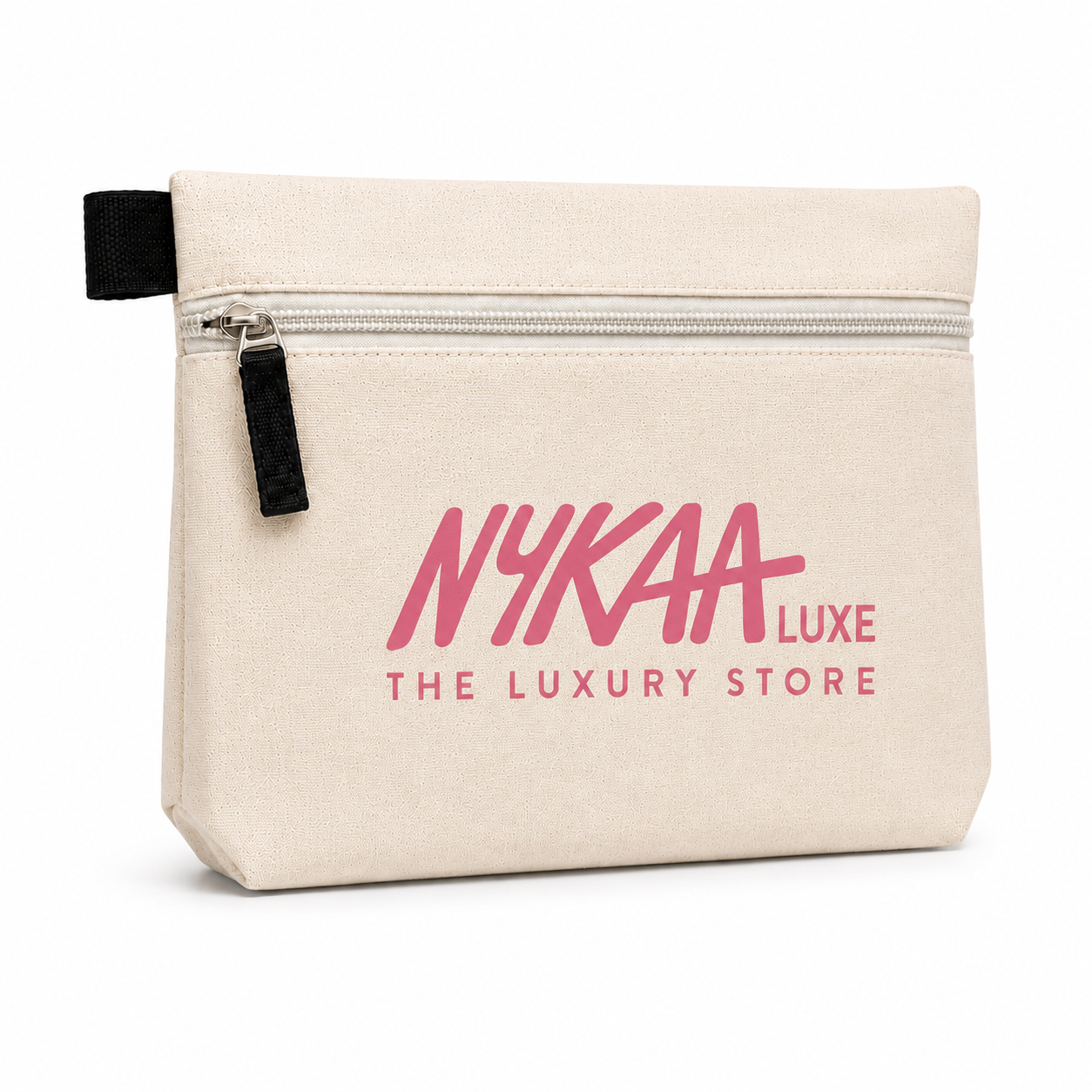 Custom 10×7.5×2.5 Utility Cotton Zipper Pouch