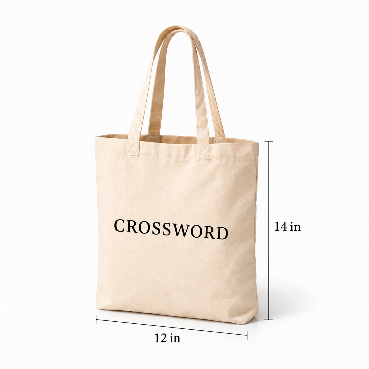 Custom 12x14 Inch Cotton Tote Bag | 150 GSM