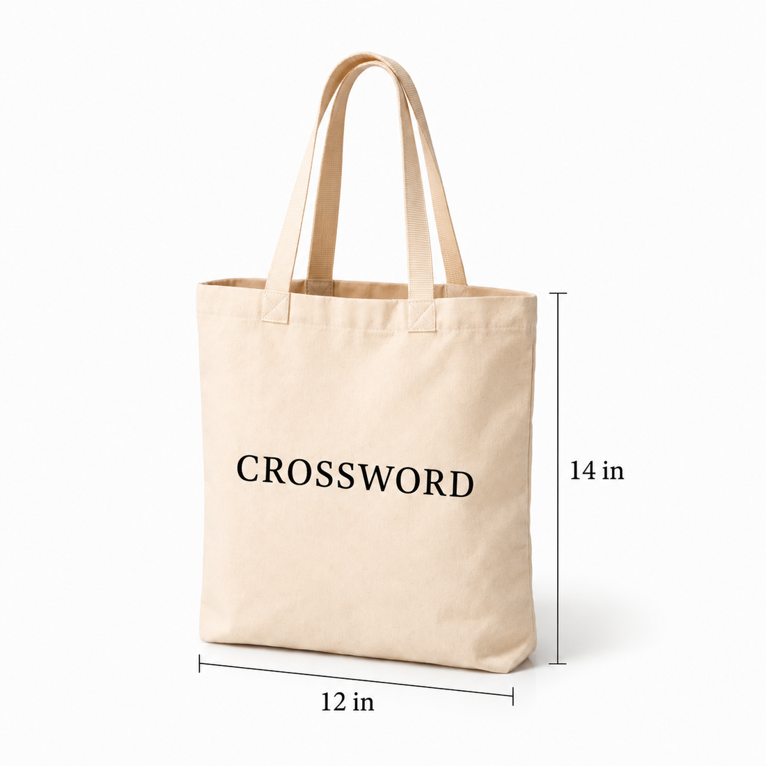 Custom 12x14 Inch Cotton Tote Bag | 150 GSM