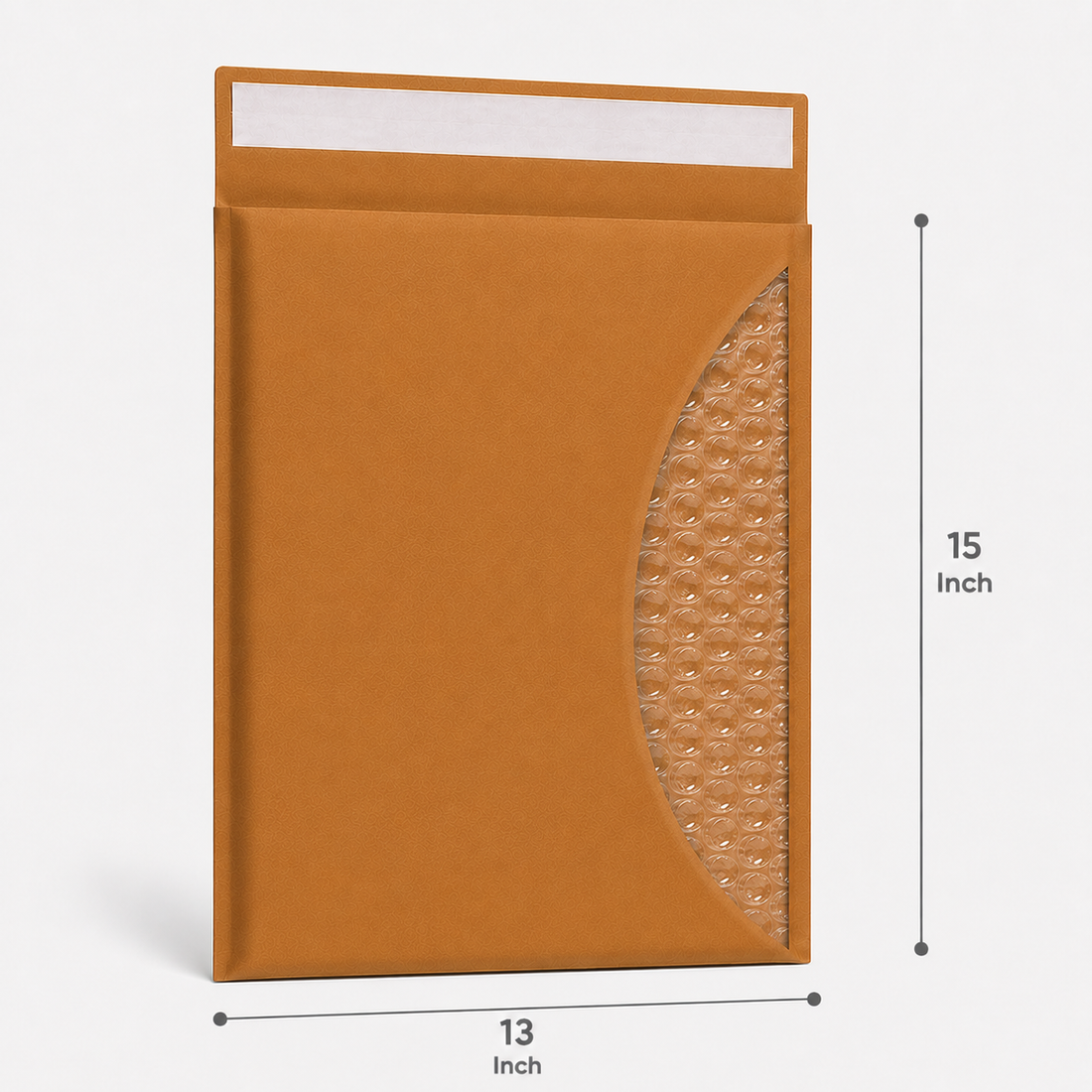 13×15 Kraft Paper Bubble Mailer Bag | 120 GSM