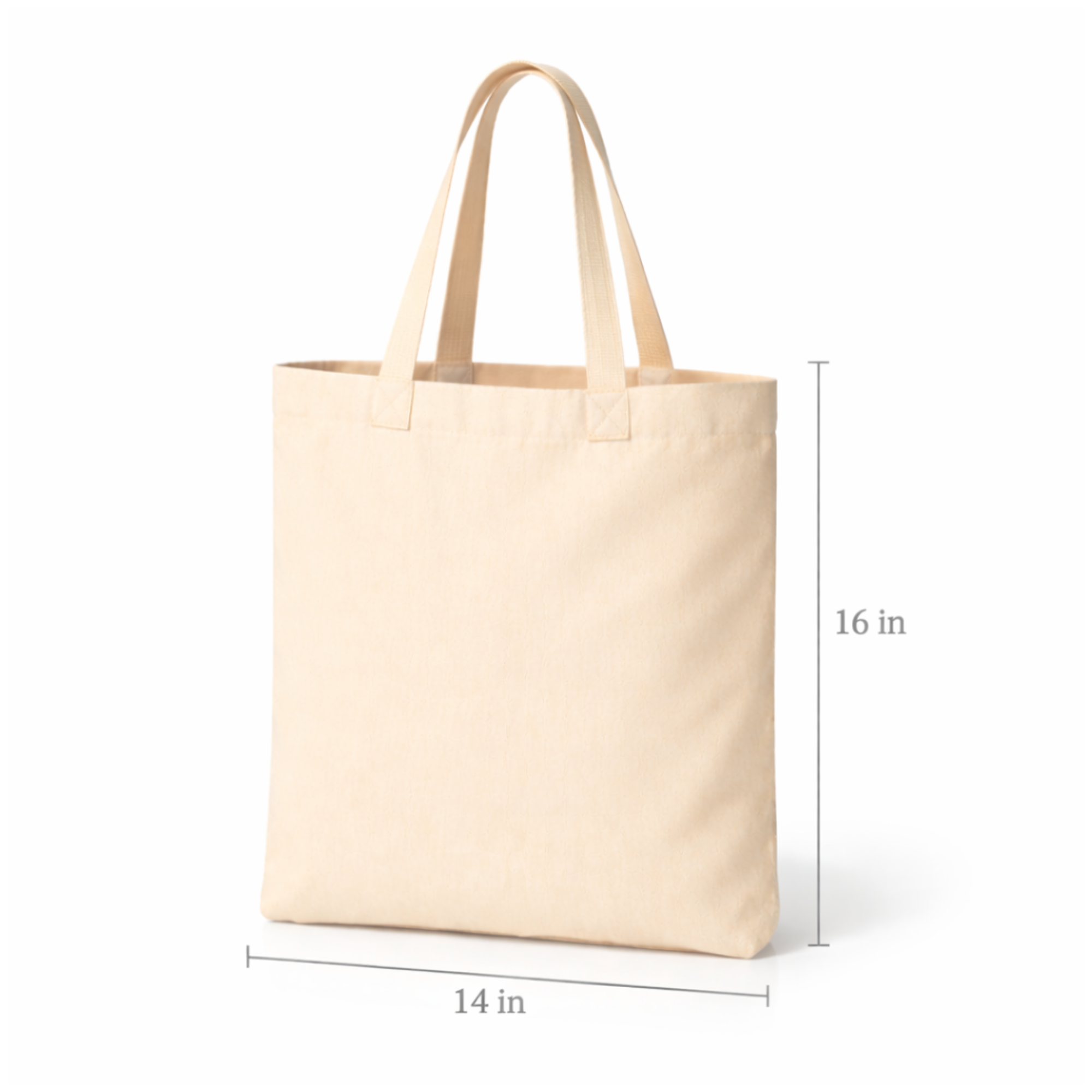 14x16 Inch Cotton Tote Bag | 150 GSM