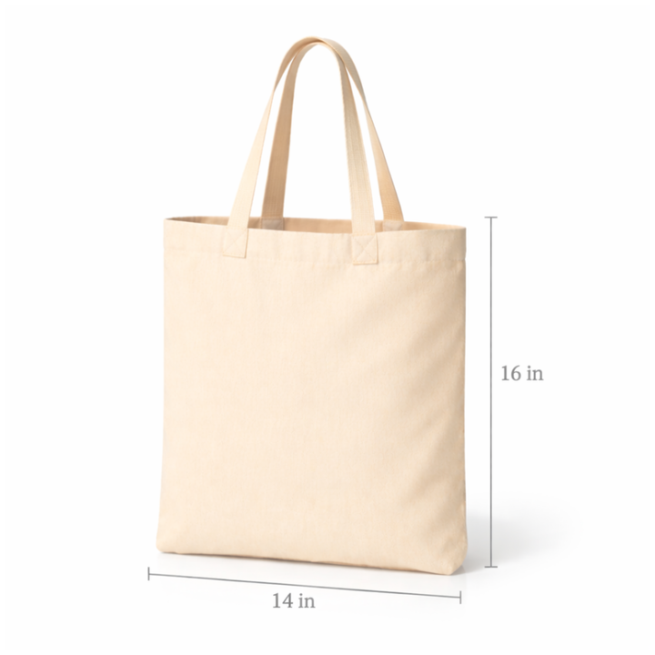 14x16 Inch Cotton Tote Bag | 150 GSM