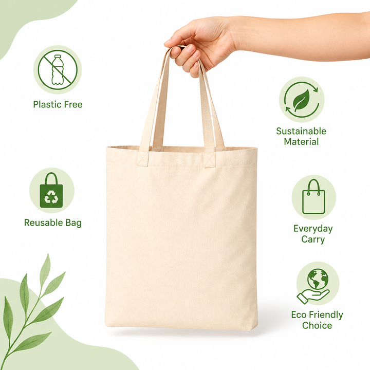14x18 Inch Cotton Tote Bag | 150 GSM