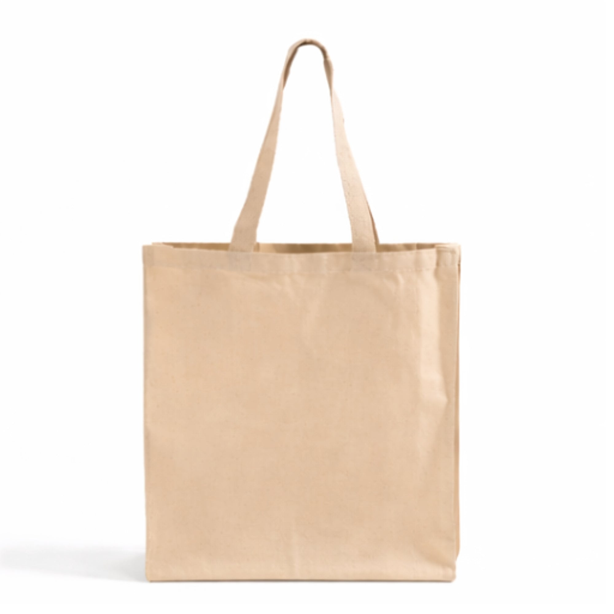Custom 14x15x4 Inch Cotton Canvas Bag | 330 GSM