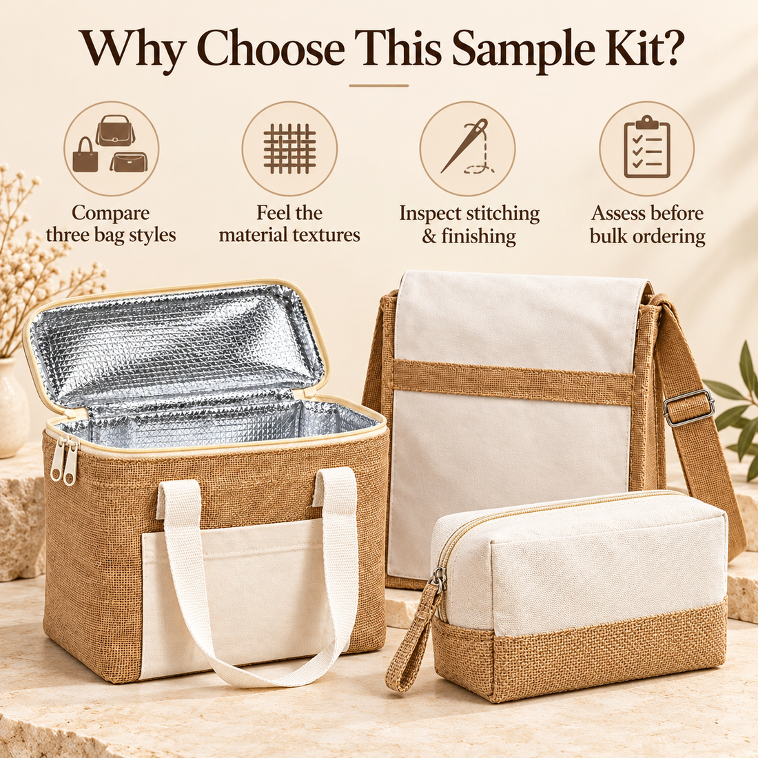 Office Essentials Bag Sample Kit