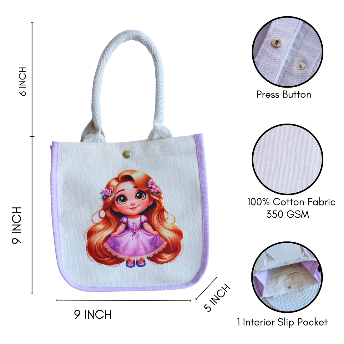 Fairy Kids Tote Bag