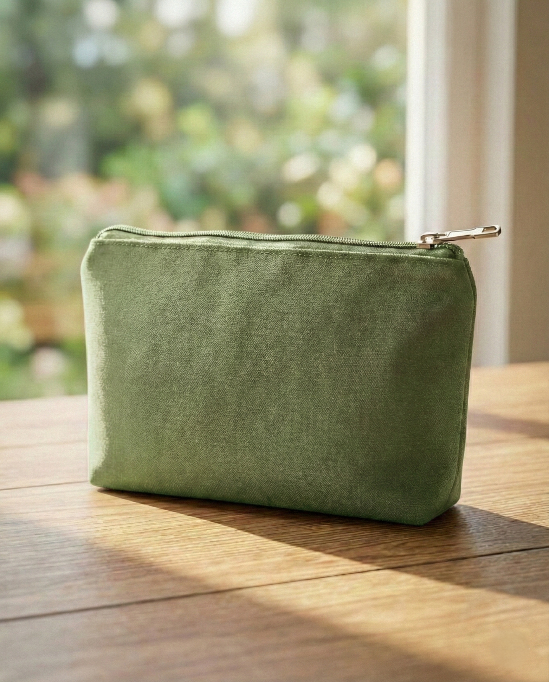 Travel Cotton Zipper Pouch