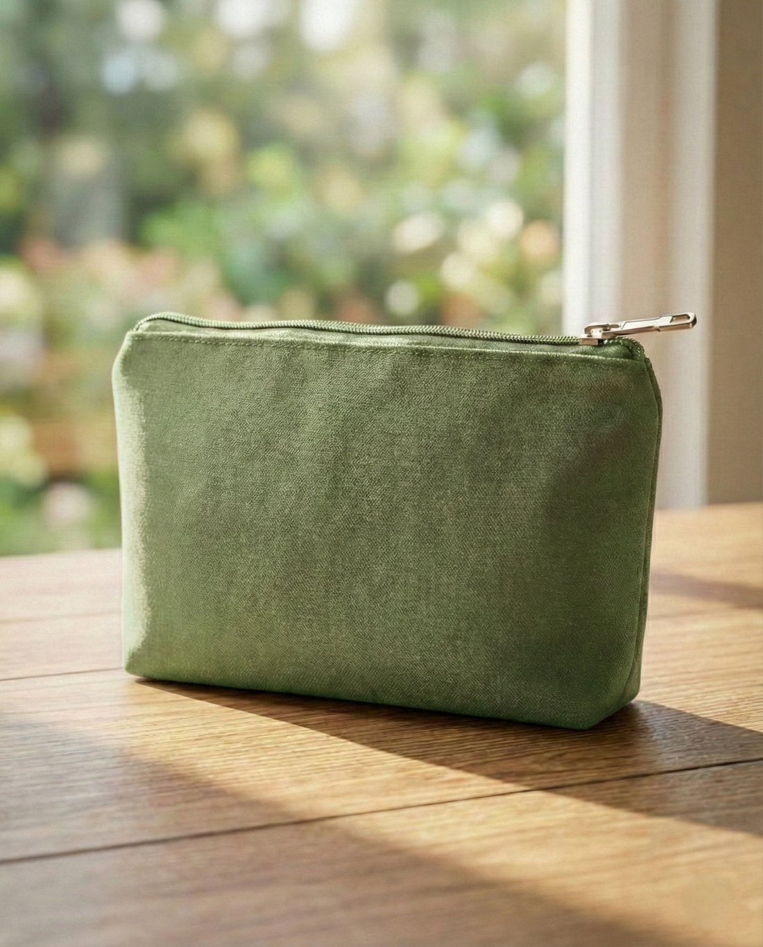 Travel Cotton Zipper Pouch