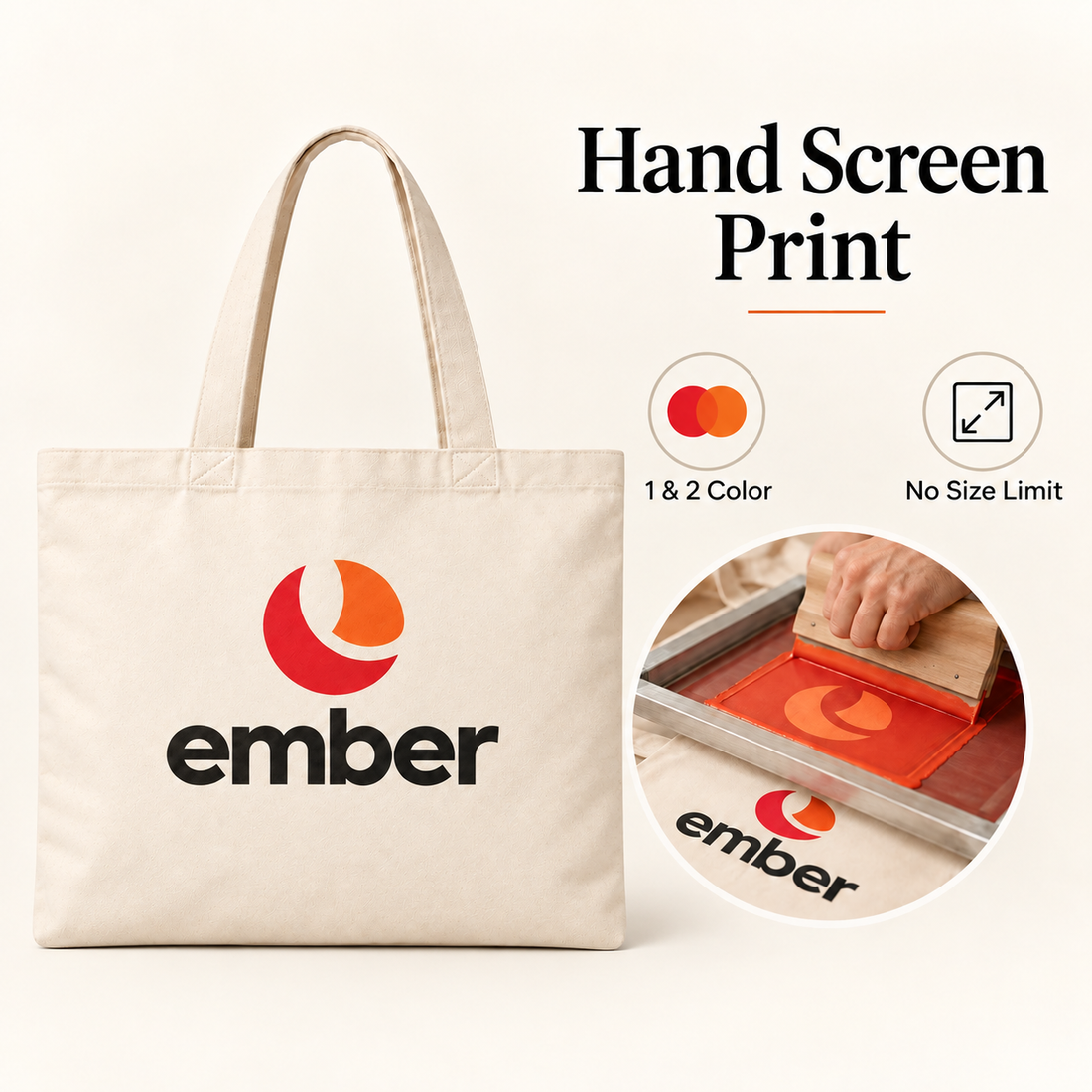 16x14 Inch Cotton Tote Bag | 220 GSM