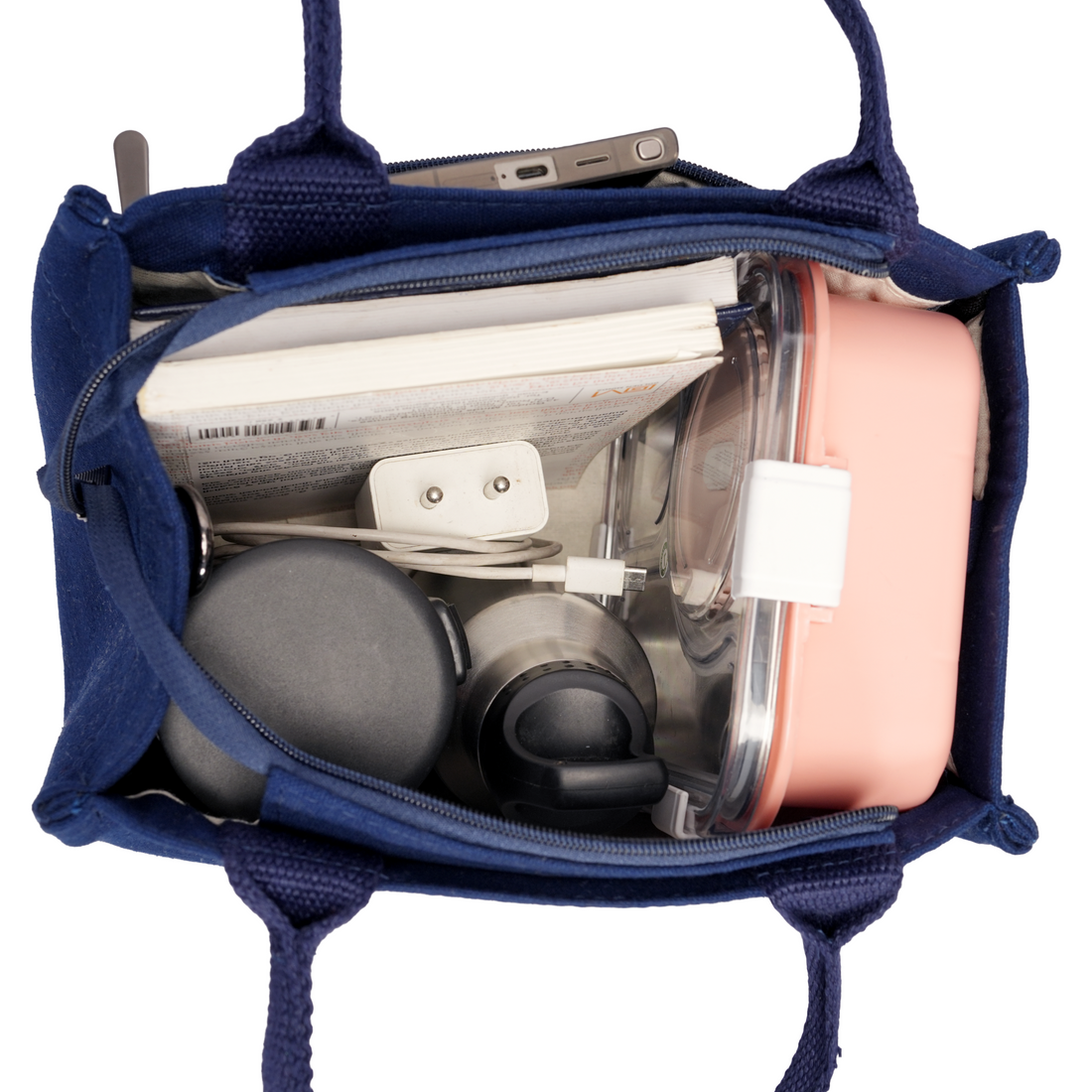 Twin Cats Mini Hand Bag