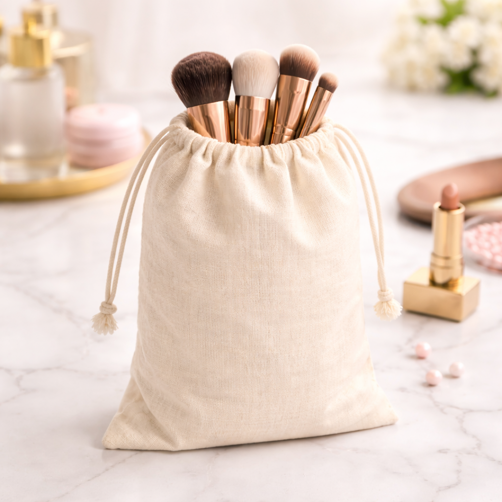 4x8 Inch Cotton Drawstring Bag | 150 GSM
