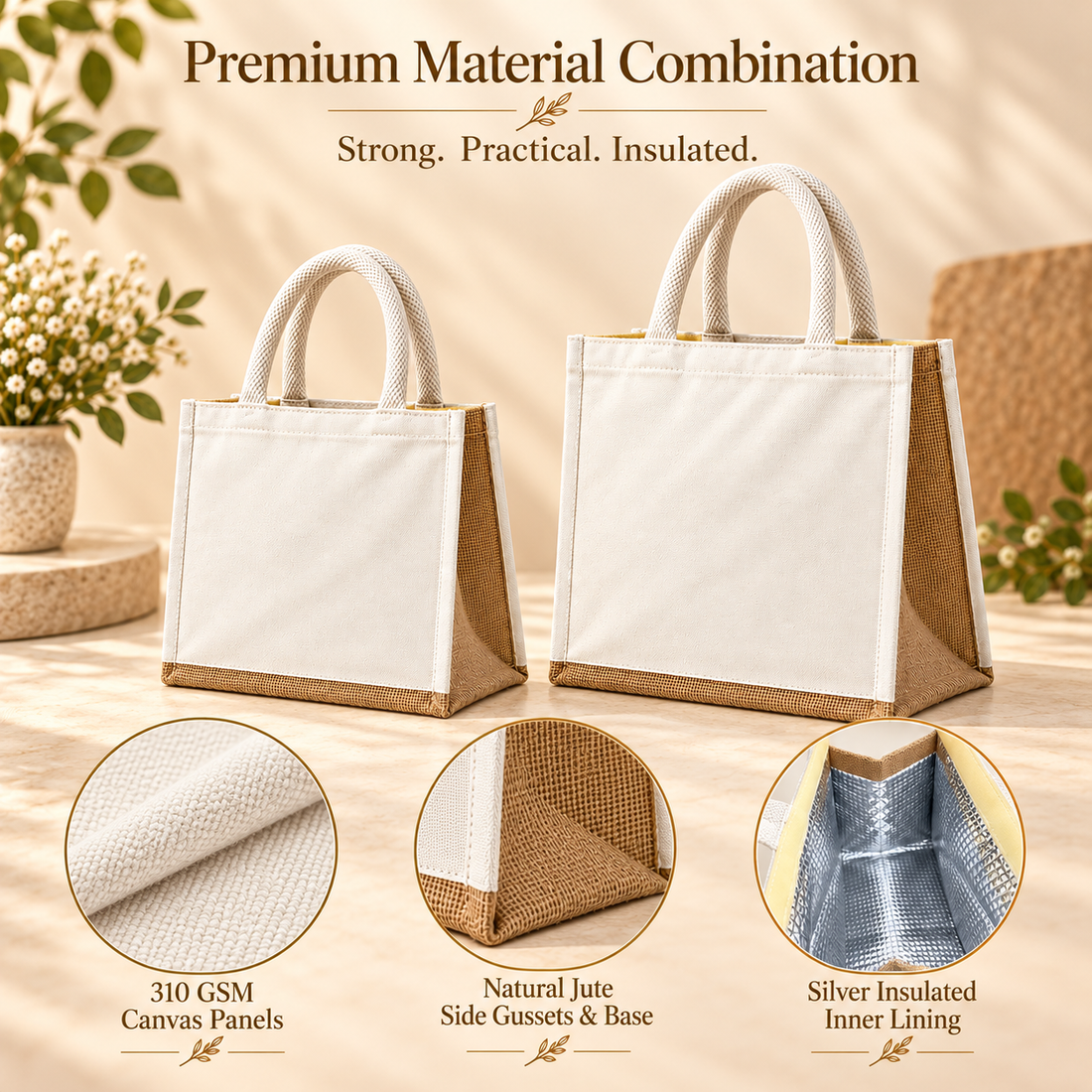 Medium & Large Insulated Cooler Bag Sample Kit