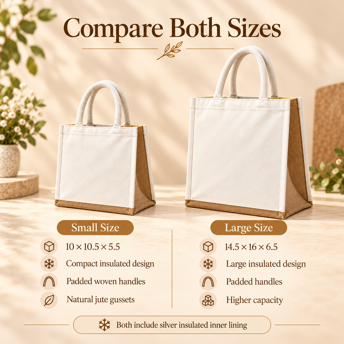 Medium & Large Insulated Cooler Bag Sample Kit