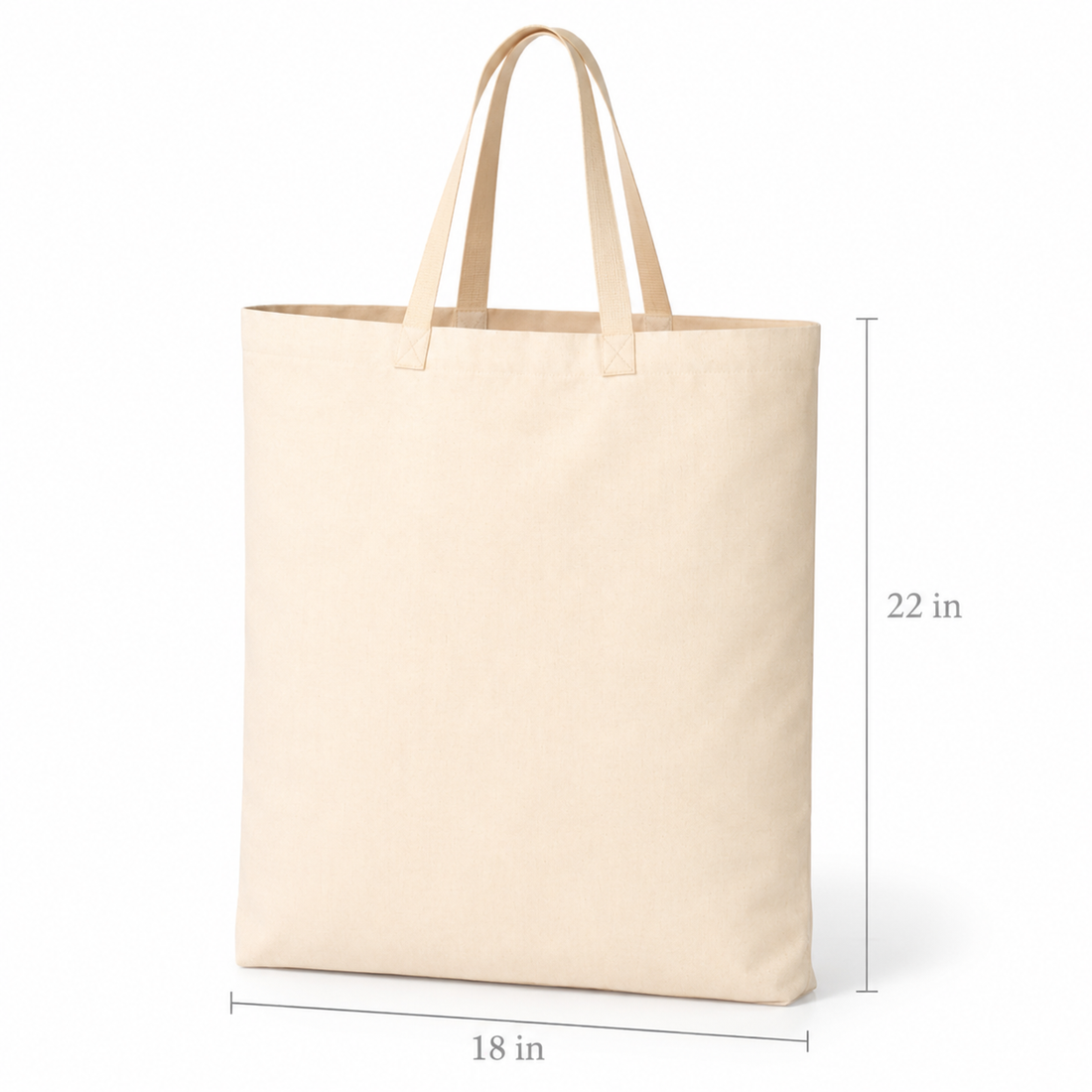 18x22 Inch Cotton Tote Bag | 150 GSM