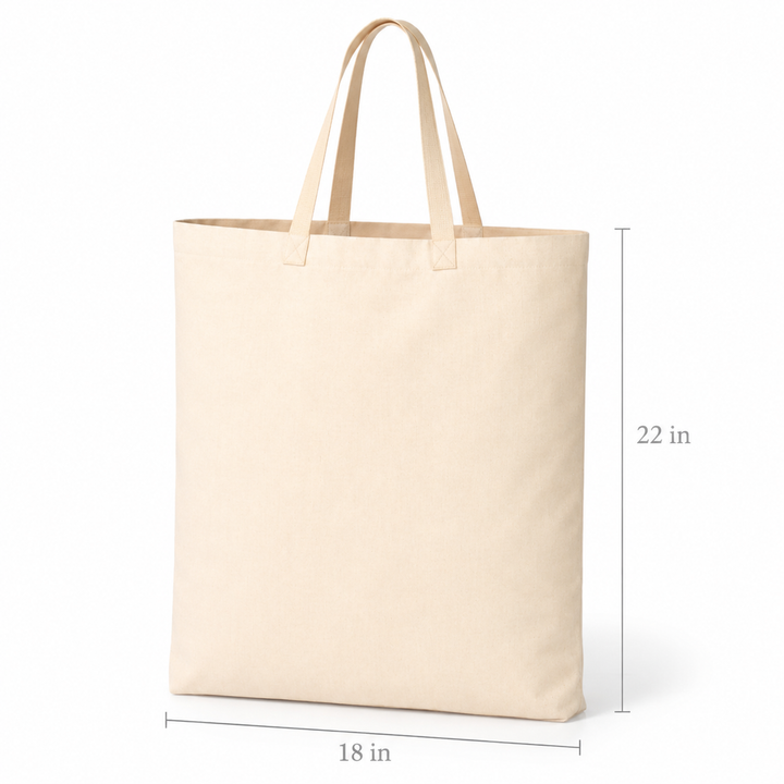 18x22 Inch Cotton Tote Bag | 150 GSM