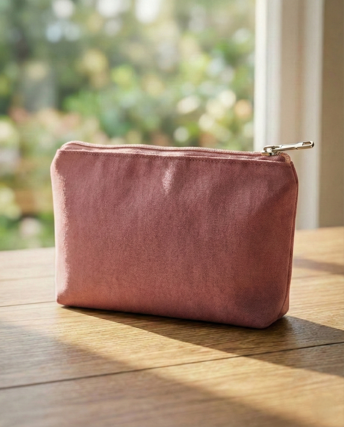 Travel Cotton Zipper Pouch