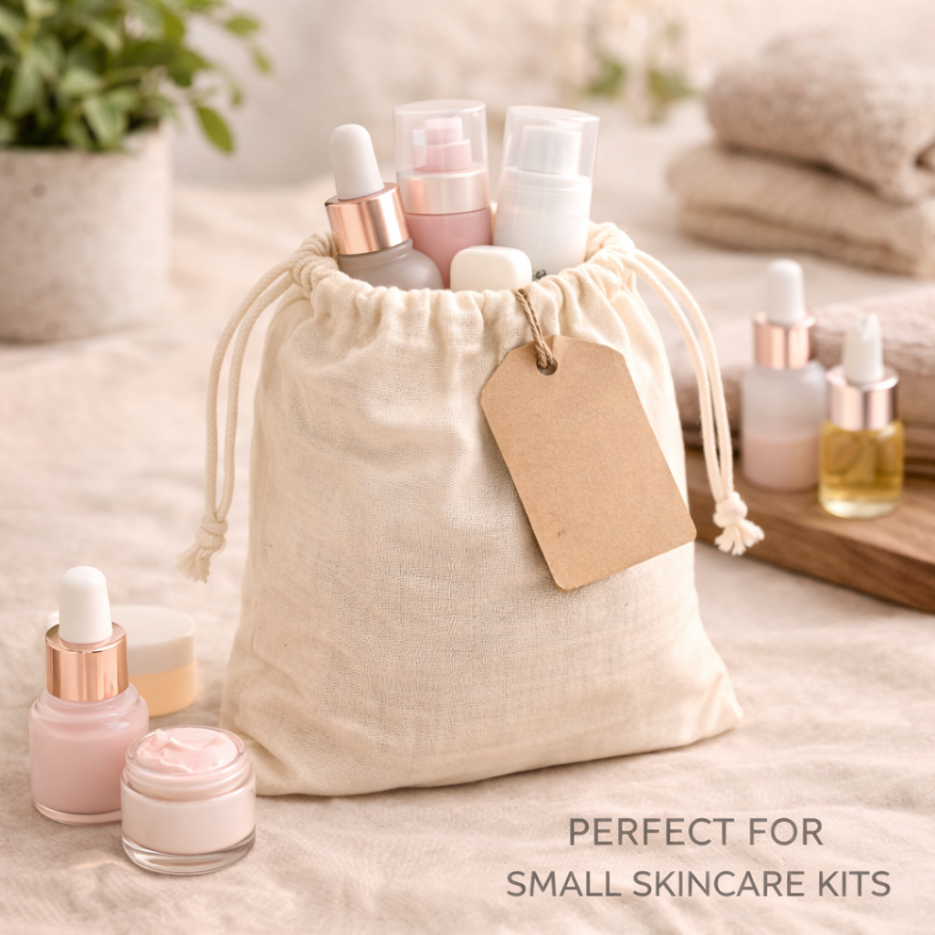 5x7 Inch Cotton Drawstring Bag | 150GSM