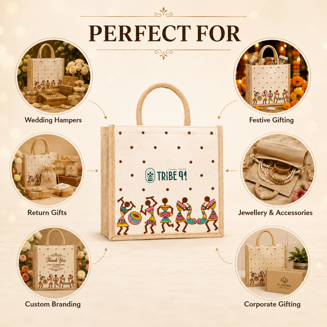 Warli Utsav Hamper Bag