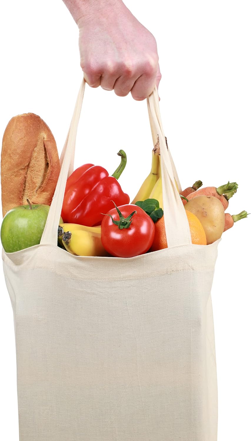 14x12  Inch Cotton Canvas Tote Bag