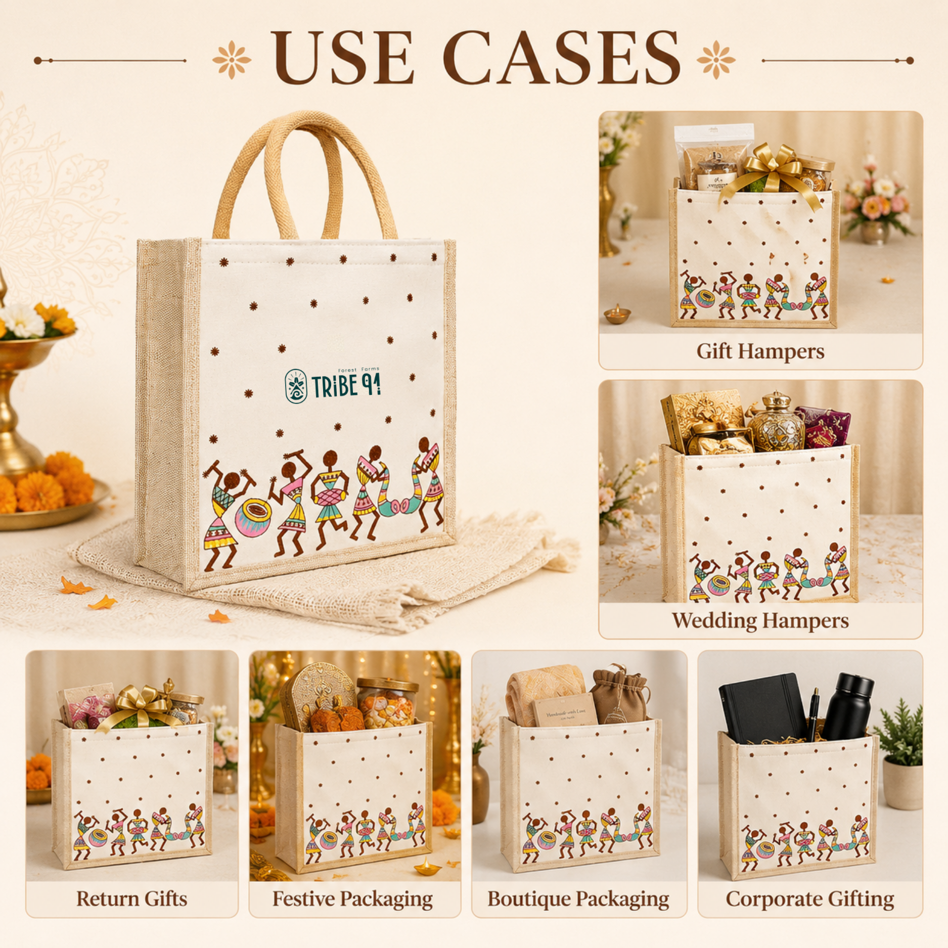 Warli Utsav Hamper Bag