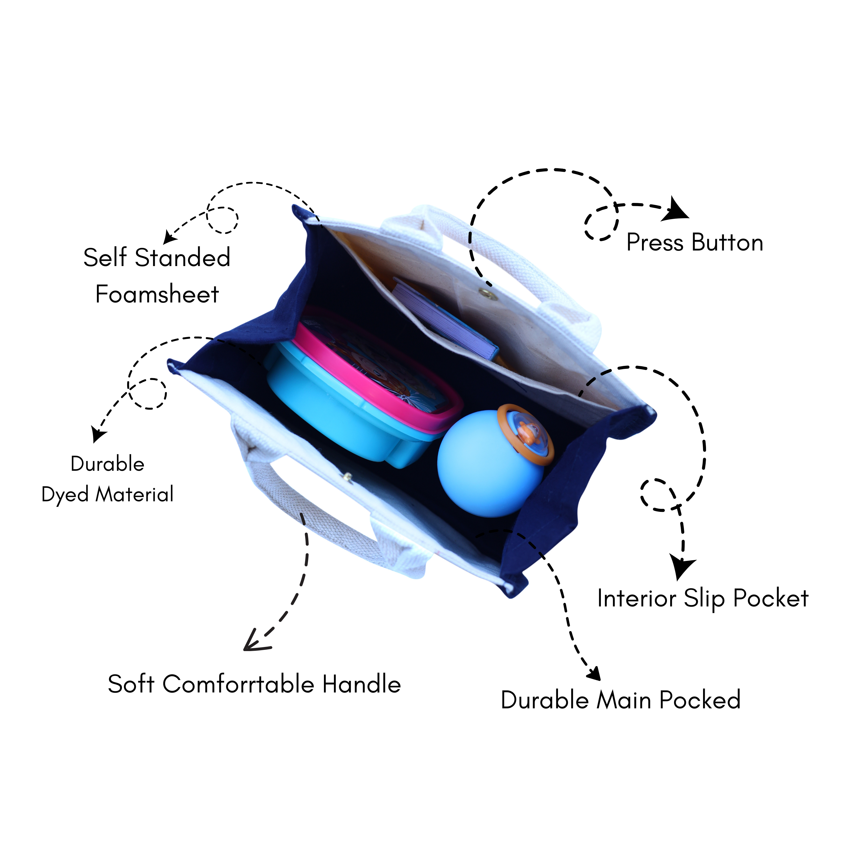 Rabbit Kids Tote Bag