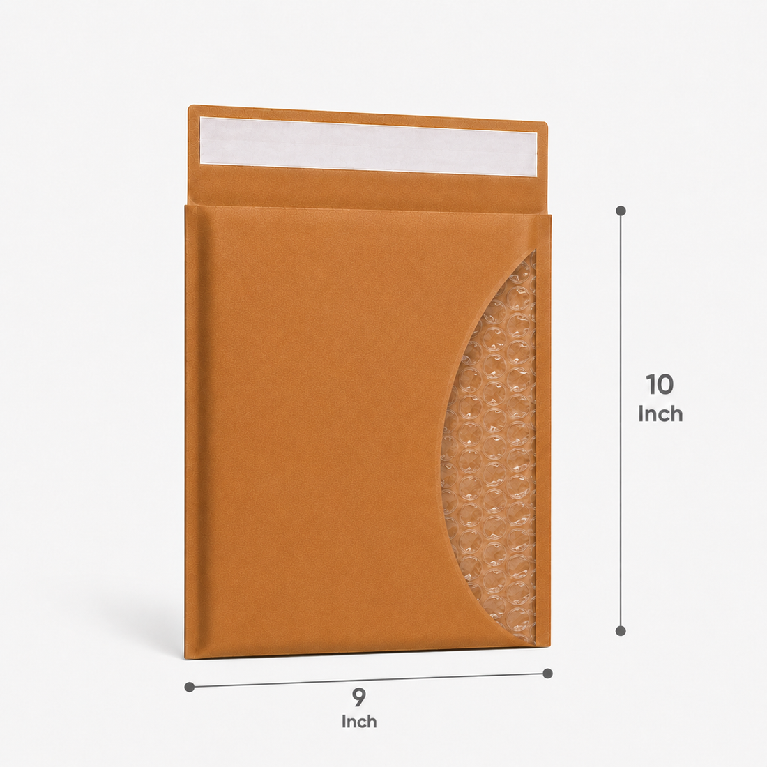 9×10 Kraft Paper Bubble Mailer Bag | 110 GSM