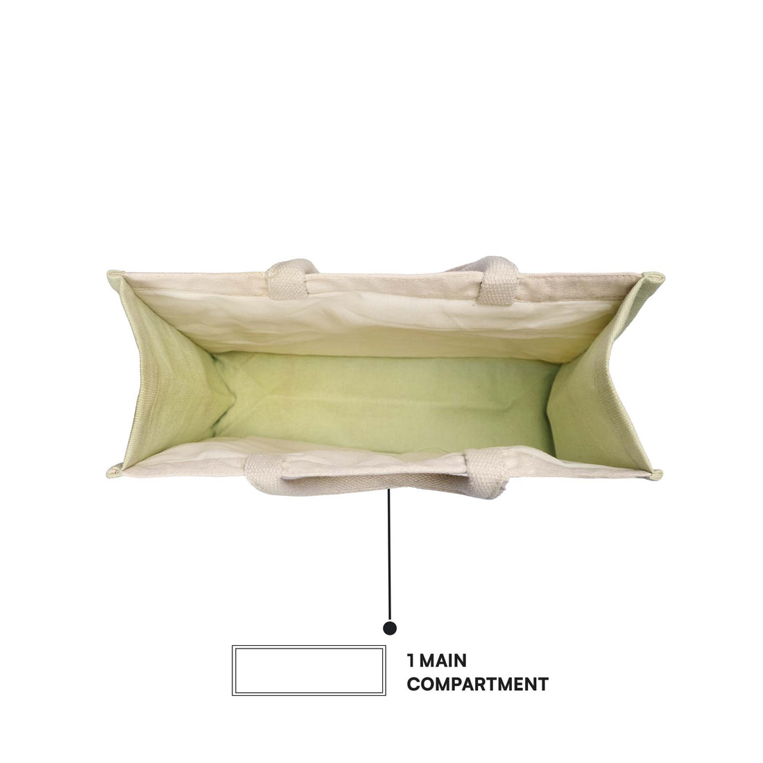 Tribal Beats Warli Hamper Bag - Green