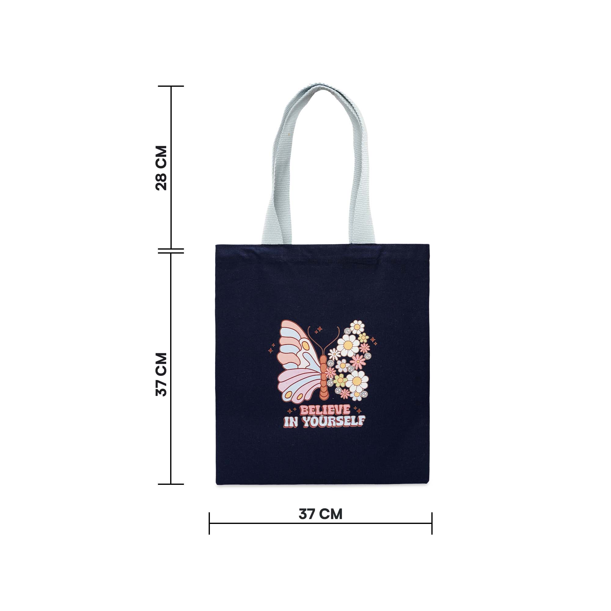 Believe in Yourself Butterfly Tote Bag