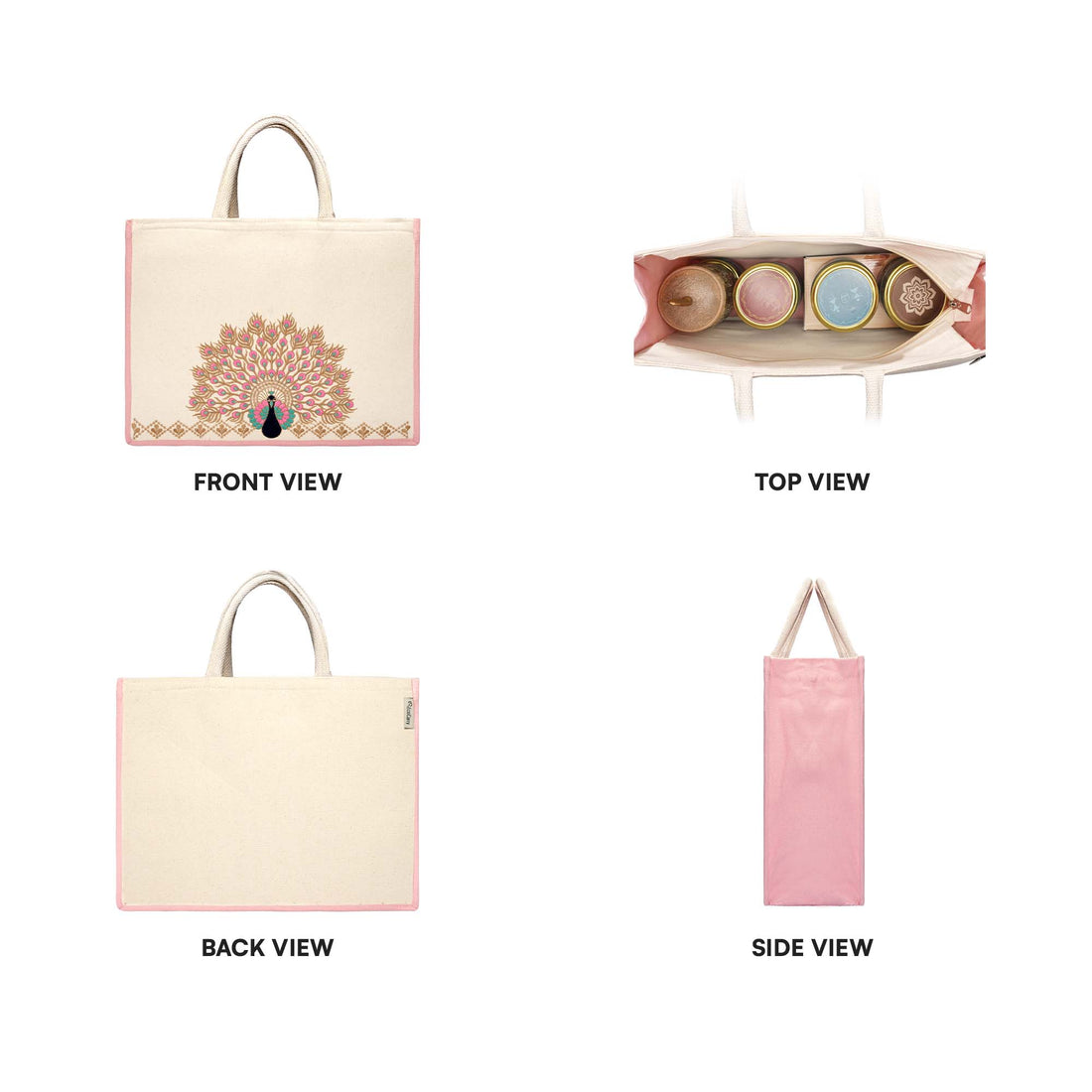 Peacock Hamper Bag