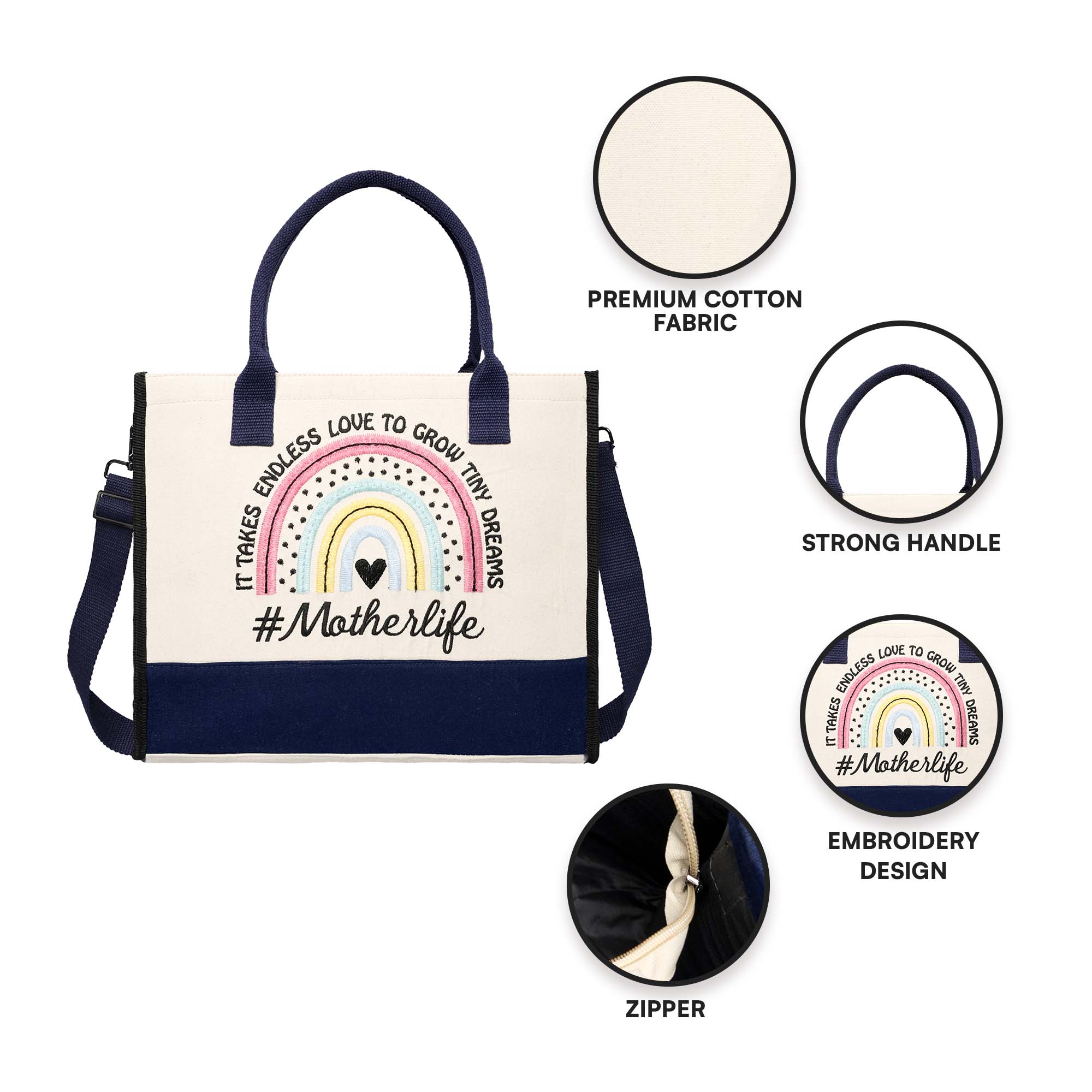 Mother Life Tote Bag