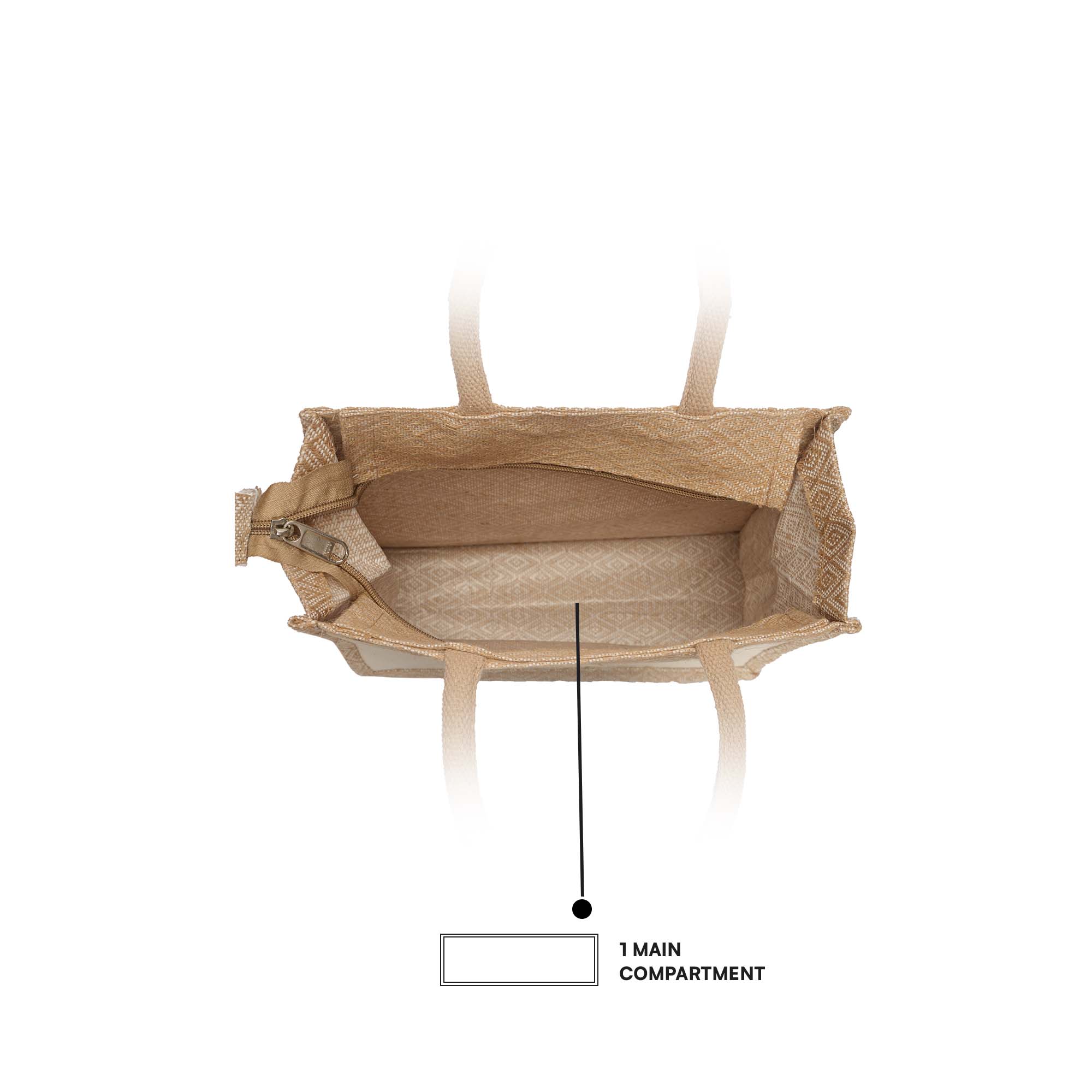 Jute Bag With Pocket