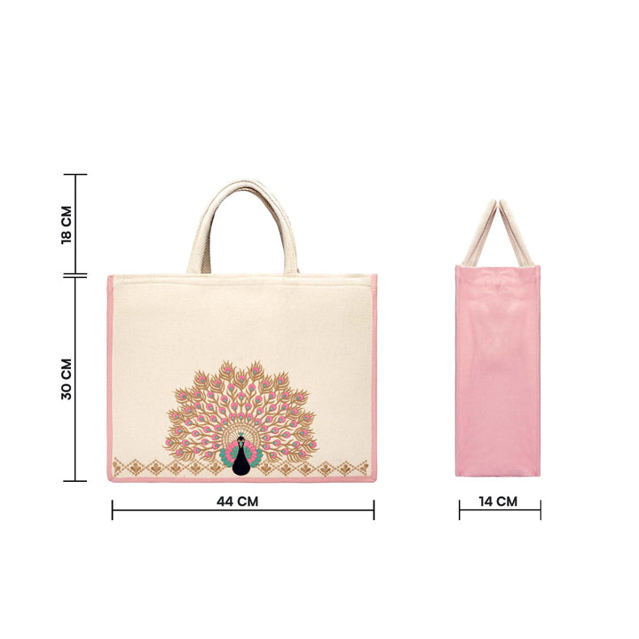Peacock Hamper Bag