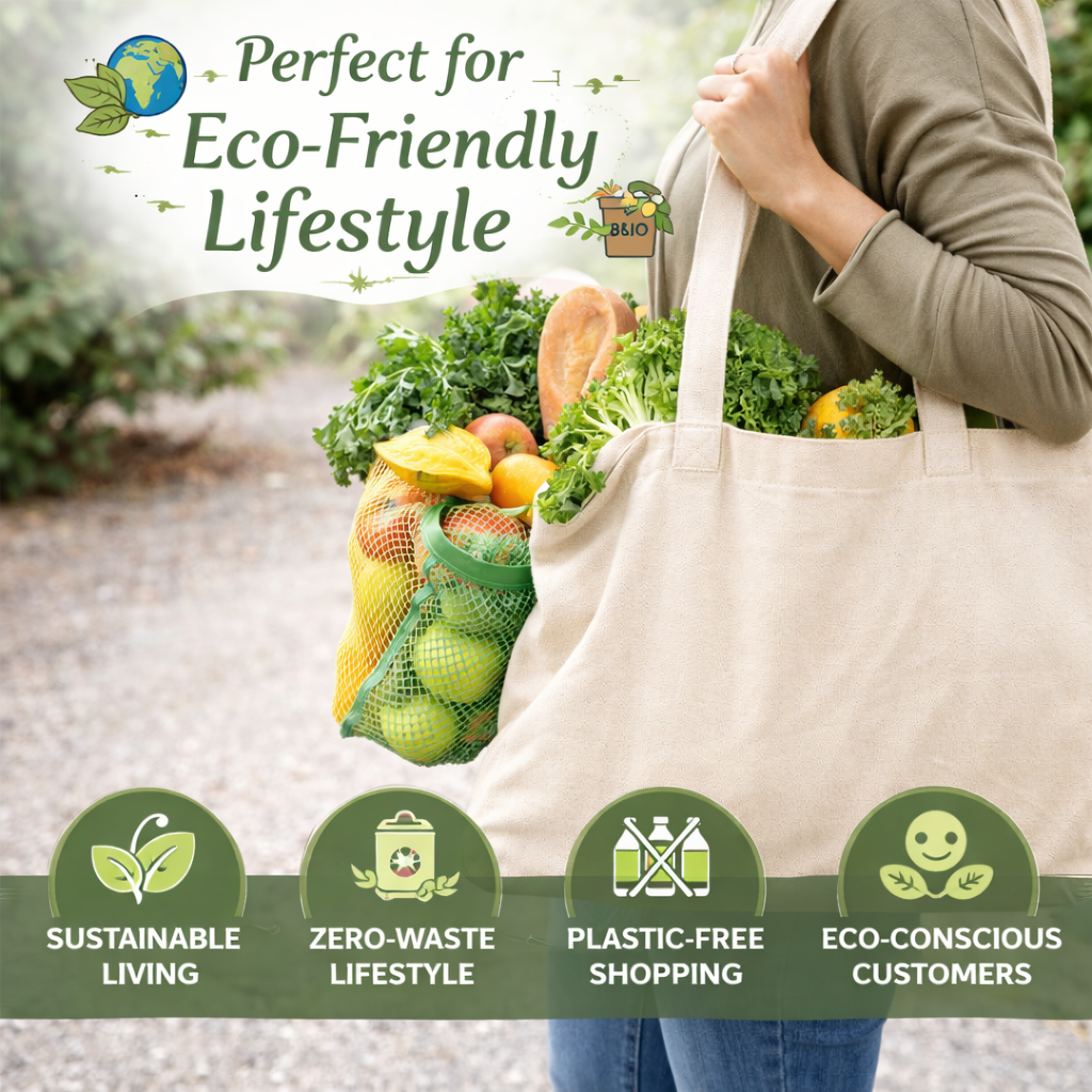 Plain 14x18 Inch Cotton Tote Bag | 220 GSM