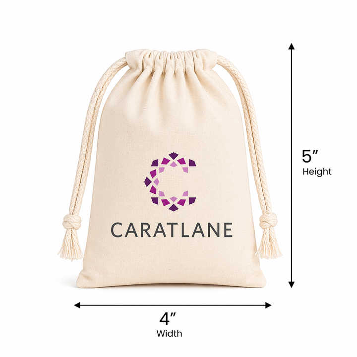 Custom 4x5 Inch Cotton Drawstring Bag | 150 GSM