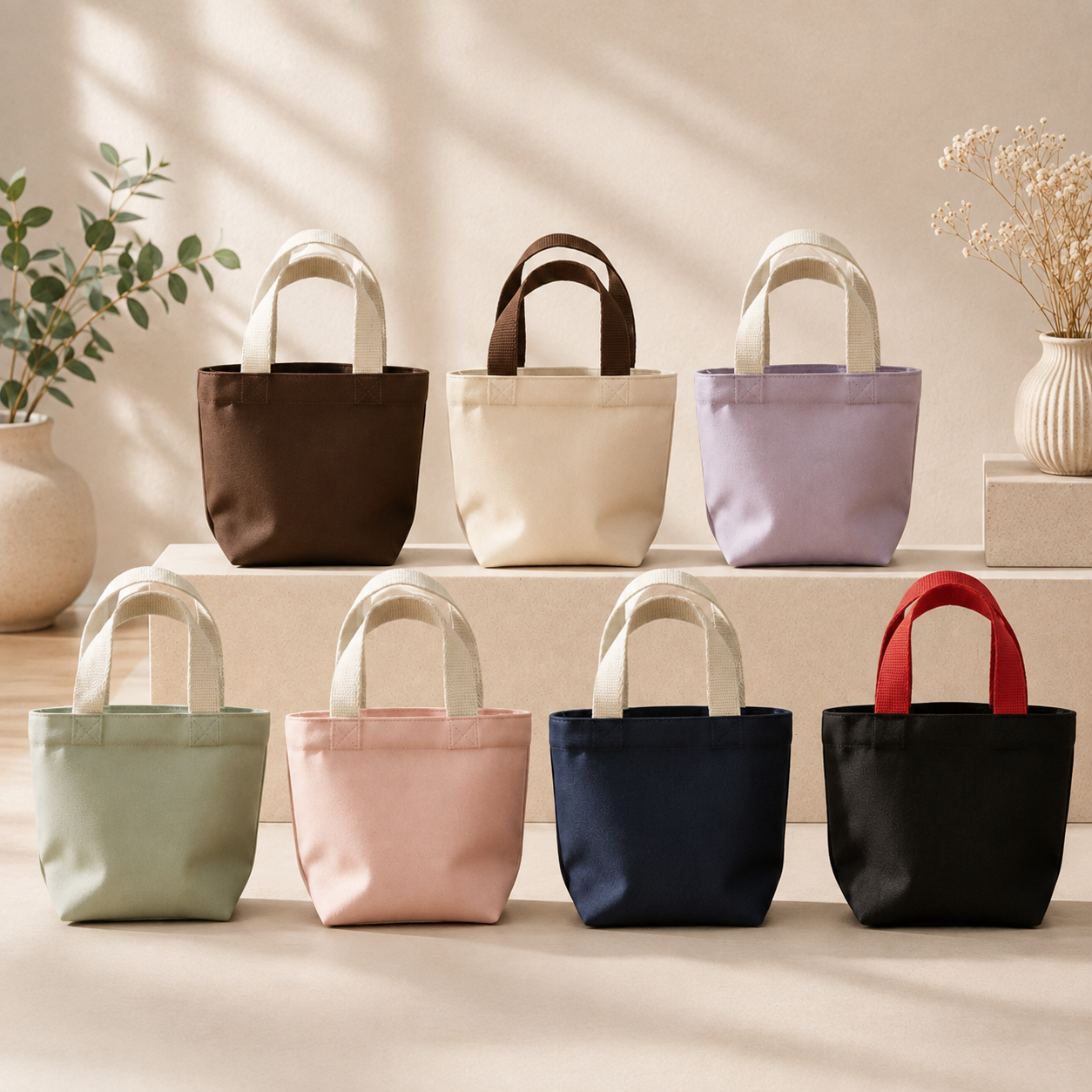 Mini Hamper Bag Sample Kit - 7 colors | 330 GSM